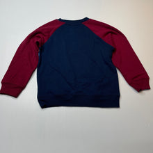 Load image into Gallery viewer, unisex AFL Official, Melbourne Demons fleece lined sweater / jumper, EUC, size 4,