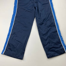 Load image into Gallery viewer, Boys H&T, navy track pants, elasticated, Inside leg: 42cm, FUC, size 4,