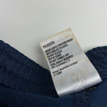 Load image into Gallery viewer, Boys H&T, navy track pants, elasticated, Inside leg: 42cm, FUC, size 4,