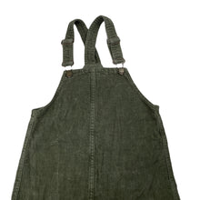 Load image into Gallery viewer, Girls Target, khaki corduroy cotton overalls dress, GUC, size 8, L: 64cm
