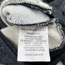 Load image into Gallery viewer, Girls Milkshake, fleece lined black & silver metallic jacket, EUC, size 6,