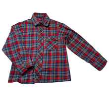 Load image into Gallery viewer, Boys St Michael, vintage checked cotton long sleeve shirt, EUC, size 3-4,