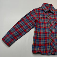 Load image into Gallery viewer, Boys St Michael, vintage checked cotton long sleeve shirt, EUC, size 3-4,