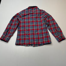 Load image into Gallery viewer, Boys St Michael, vintage checked cotton long sleeve shirt, EUC, size 3-4,