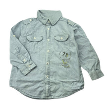 Load image into Gallery viewer, Boys Target, lightweight cotton long sleeve shirt, FUC, size 4,