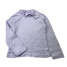 Load image into Gallery viewer, Girls COSMIC girls, purple cotton long sleeve top, FUC, size 6,