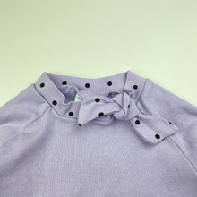 Load image into Gallery viewer, Girls COSMIC girls, purple cotton long sleeve top, FUC, size 6,