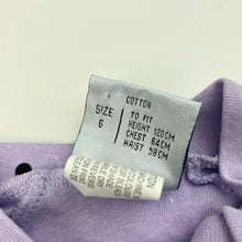 Load image into Gallery viewer, Girls COSMIC girls, purple cotton long sleeve top, FUC, size 6,