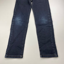 Load image into Gallery viewer, Boys Indie, dark stretch denim jeans, adjustable, Inside leg: 58.5cm, GUC, size 8,
