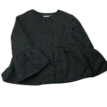 Load image into Gallery viewer, Girls Ladybird, lined lightweight wool blend jacket, shoudler to cuff: 38.5cm, EUC, size 8,