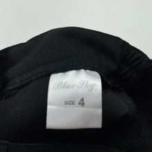 Load image into Gallery viewer, Boys Blue Sky, black suit/formal pants, elasticated, Inside leg: 39.5cm, EUC, size 4,