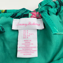 Load image into Gallery viewer, Girls Tommy Bahama, lined floral summer dress, GUC, size 8, L: 75cm at front