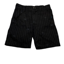 Load image into Gallery viewer, Boys Kids Stuff, striped cotton shorts, adjustable, skulls, GUC, size 4,