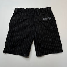 Load image into Gallery viewer, Boys Kids Stuff, striped cotton shorts, adjustable, skulls, GUC, size 4,