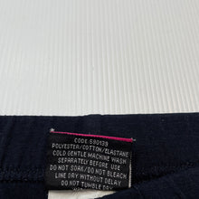 Load image into Gallery viewer, Girls School Zone, navy school sports skirt / skort, FUC, size 8,