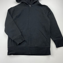 Load image into Gallery viewer, Boys Clothing & Co, black fleece lined zip hoodie sweater, FUC, size 7,