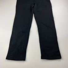 Load image into Gallery viewer, Girls Anko, black fleece lined track pants, Inside leg: 50cm, EUC, size 6,