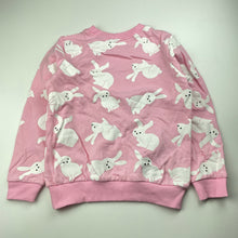 Load image into Gallery viewer, Girls Baby & Kids Element, lightweight sweater / jumper, rabbits, EUC, size 8,