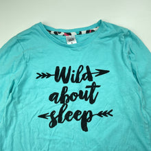 Load image into Gallery viewer, Girls Target, cotton long sleeve pyjama top, FUC, size 8,