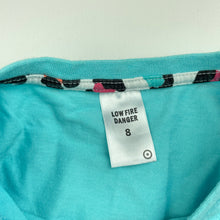 Load image into Gallery viewer, Girls Target, cotton long sleeve pyjama top, FUC, size 8,