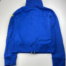 Load image into Gallery viewer, Boys Abercrombie Kids, soft feel fleece lined zip up sweater, armpit to armpit: 43cm, shoulder to cuff: 59.5cm, EUC, size 12-13,
