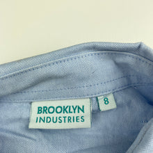 Load image into Gallery viewer, Boys Brooklyn Industries, lightweight cotton dress shirt, EUC, size 8,