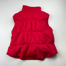 Load image into Gallery viewer, Girls red, soft feel vest, no labels, armpit to armpit: 34cm unstretched, EUC, size 6-8,