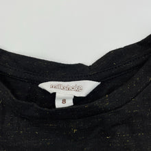 Load image into Gallery viewer, Girls Milkshake, lightweight long sleeve top, sequin butterfly, EUC, size 8,