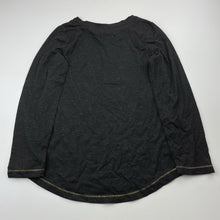 Load image into Gallery viewer, Girls Milkshake, lightweight long sleeve top, sequin butterfly, EUC, size 8,
