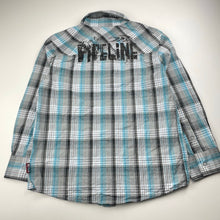 Load image into Gallery viewer, Boys PIPELINE, lightweight cotton long sleeve shirt, FUC, size 8,