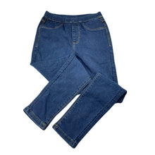 Load image into Gallery viewer, Girls 1964 Denim Co, stretch denim leggings/jeggings, elasticated, Inside leg: 56cm, EUC, size 10,