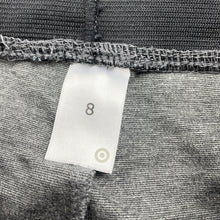 Load image into Gallery viewer, Girls Target, grey stretchy pants, elasticated, Inside leg: 53cm, GUC, size 8,