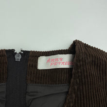 Load image into Gallery viewer, Girls Les Enphants, lined corduroy cotton dress, FUC, size 8, L: 65cm