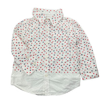 Load image into Gallery viewer, unisex Cotton On, lightweight cotton long sleeve shirt, stars, GUC, size 2,