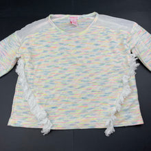 Load image into Gallery viewer, Girls DESIGN HISTORY, lightweight sweater / long sleeve top, Sz: XL, armpit to armpit: 42cm, armpit to cuff: 37cm, EUC, size 8-10,
