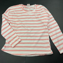 Load image into Gallery viewer, Girls Miss Understood, pink & white stripe cotton long sleeve top, GUC, size 8,