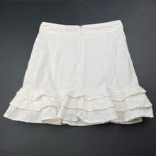 Load image into Gallery viewer, Girls My Girl, lined linen/cotton skirt, L: 36cm, W: 31cm across, FUC, size 8,