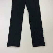 Load image into Gallery viewer, Girls Lily & Dan, black stretchy pants, elasticated, Inside leg: 50cm, EUC, size 6,