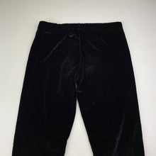 Load image into Gallery viewer, Girls All 4 Me, black velvet leggings, elasticated, Inside leg: 60cm, EUC, size 10,