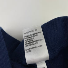 Load image into Gallery viewer, Girls H&T, navy fleece lined track pants, Inside leg: 50cm, EUC, size 6,