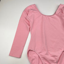 Load image into Gallery viewer, Girls Bloch, pink long sleeve ballet / dance leotard, Sz: XL, EUC, size 10-12,