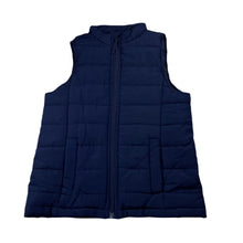 Load image into Gallery viewer, Girls Miss Understood, navy puffer vest / sleeveless jacket, EUC, size 8,