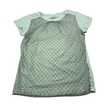 Load image into Gallery viewer, Girls Zara, cotton & tulle t-shirt / top, FUC, size 8,