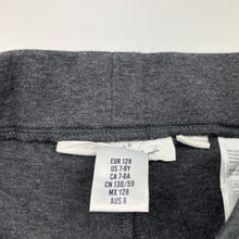 Load image into Gallery viewer, Girls H&M, grey stretchy pants / leggings, elasticated, Inside leg: 52cm, GUC, size 8,