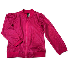 Load image into Gallery viewer, Girls Love 2 Dance, pink lightweight zip up top, FUC, size 6,