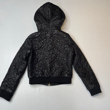 Load image into Gallery viewer, Girls Bardot Junior, embroidered lightweight hooded jacket, EUC, size 6,