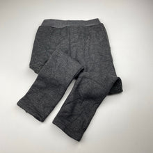 Load image into Gallery viewer, Girls Alphabet Creation, fleece lined lace trim leggings, Inside leg: 45cm, EUC, size 6,