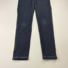 Load image into Gallery viewer, Girls Mango, stretchy denim leggings, unicorn, Inside leg: 52cm, GUC, size 6,