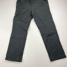 Load image into Gallery viewer, Boys Target, dark stretch denim pants, elasticated, Inside leg: 42.5cm, EUC, size 4,