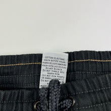Load image into Gallery viewer, Boys Target, dark stretch denim pants, elasticated, Inside leg: 42.5cm, EUC, size 4,